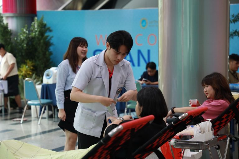 โครงการรับบริจาคโลหิต “หนึ่งคนให้ หลายคนรับ” เฉลิมพระเกียรติฯ