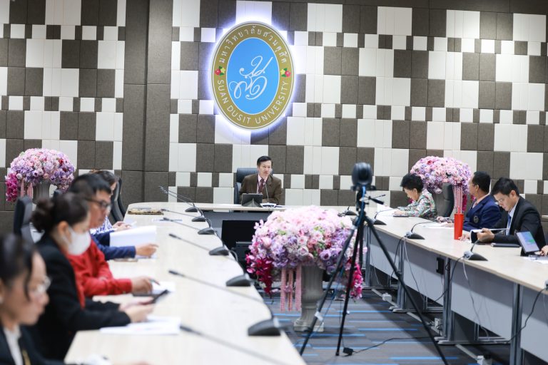 กองพัฒนานักศึกษา จัดประชุมคณะกรรมการดำเนินงานในพิธีพระราชทานปริญญาบัตร ประจำปีการศึกษา ๒๕๖๖