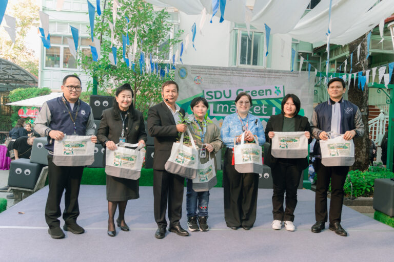 ม.สวนดุสิต จัดกิจกรรม “SDU Green Market” ส่งเสริมสุขภาพและสิ่งแวดล้อมอย่างยั่งยืน