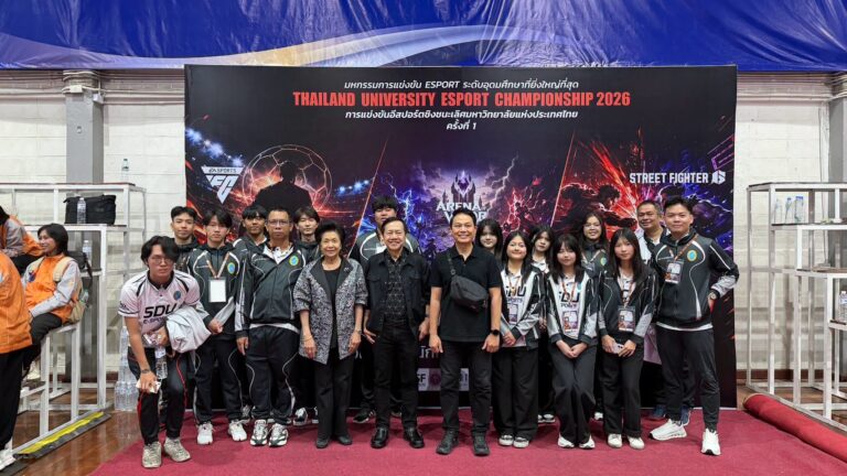ผู้บริหารสวนดุสิตร่วมส่งกำลังใจเชียร์ทัพ ROV สู่รอบชิงชนะเลิศระดับประเทศ